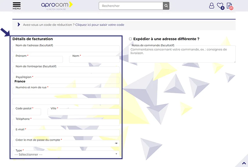 FAQ - Compte - Comment créer un compte