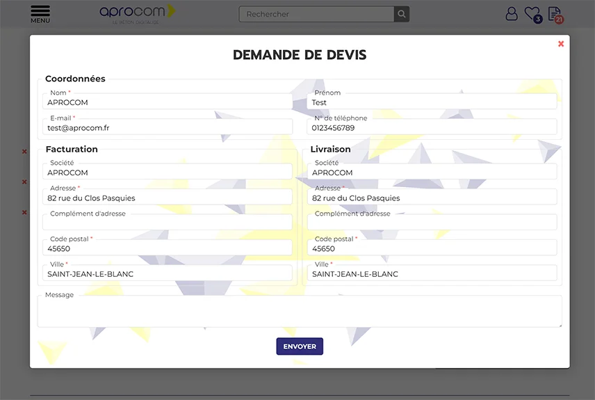 FAQ - Devis - Comment créer un devis