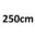 Longueur 2500 mm