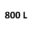 800 Litres