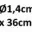 Ø14 LG360mm