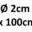 Ø20 LG1000mm